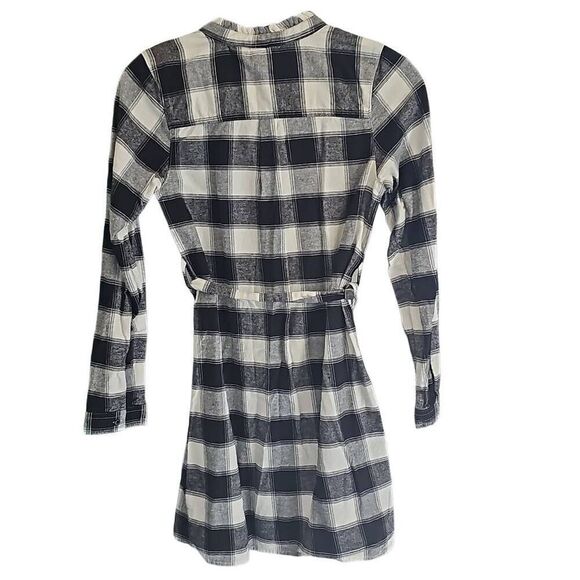 Falls Creek Junior girl, longsleeve plaid, flannel top. Button-down shirt. XL gi - Picture 2 of 7